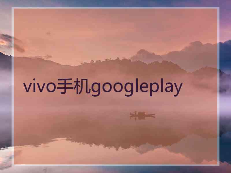 vivo手机googleplay